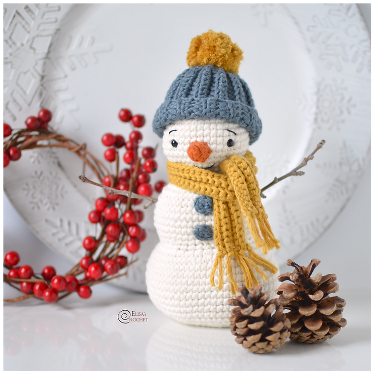 Crochet Christmas Magic: 5 Snowman Amigurumi Free Patterns!